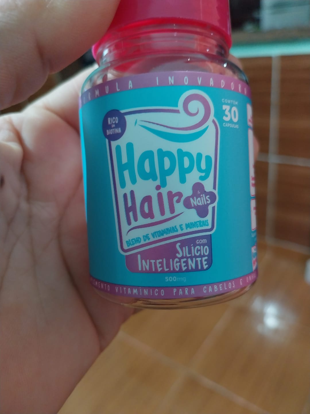 Customer photo review of Happy Hair 2 Potes