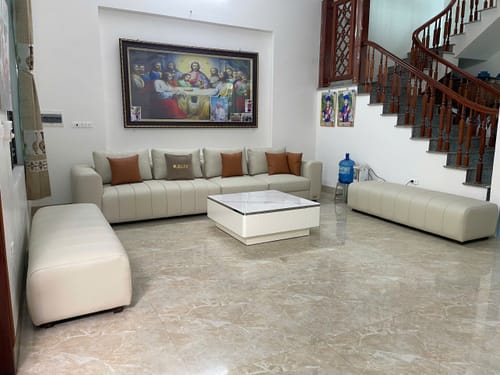 Customer photo review of Sofa văng da đẹp tựa gối êm ái HELENA