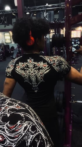 Customer photo review of Void Tech™ Dark Matter Compression [HEAVENLY RED]