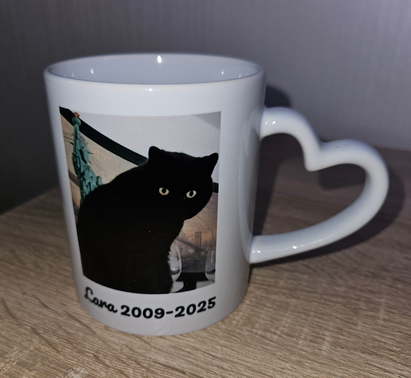 Customer photo review of Tasse mit Foto und Wunschtext - Personalisierte Tasse
