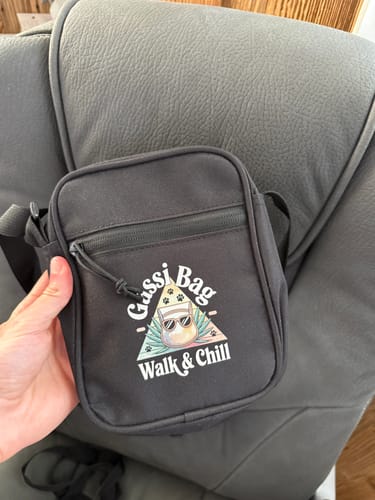 Customer photo review of Snackers - Gassi Tasche personalisierbar