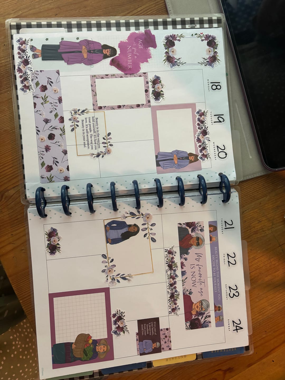 Customer photo review of Aged To Perfection Sticker Pack