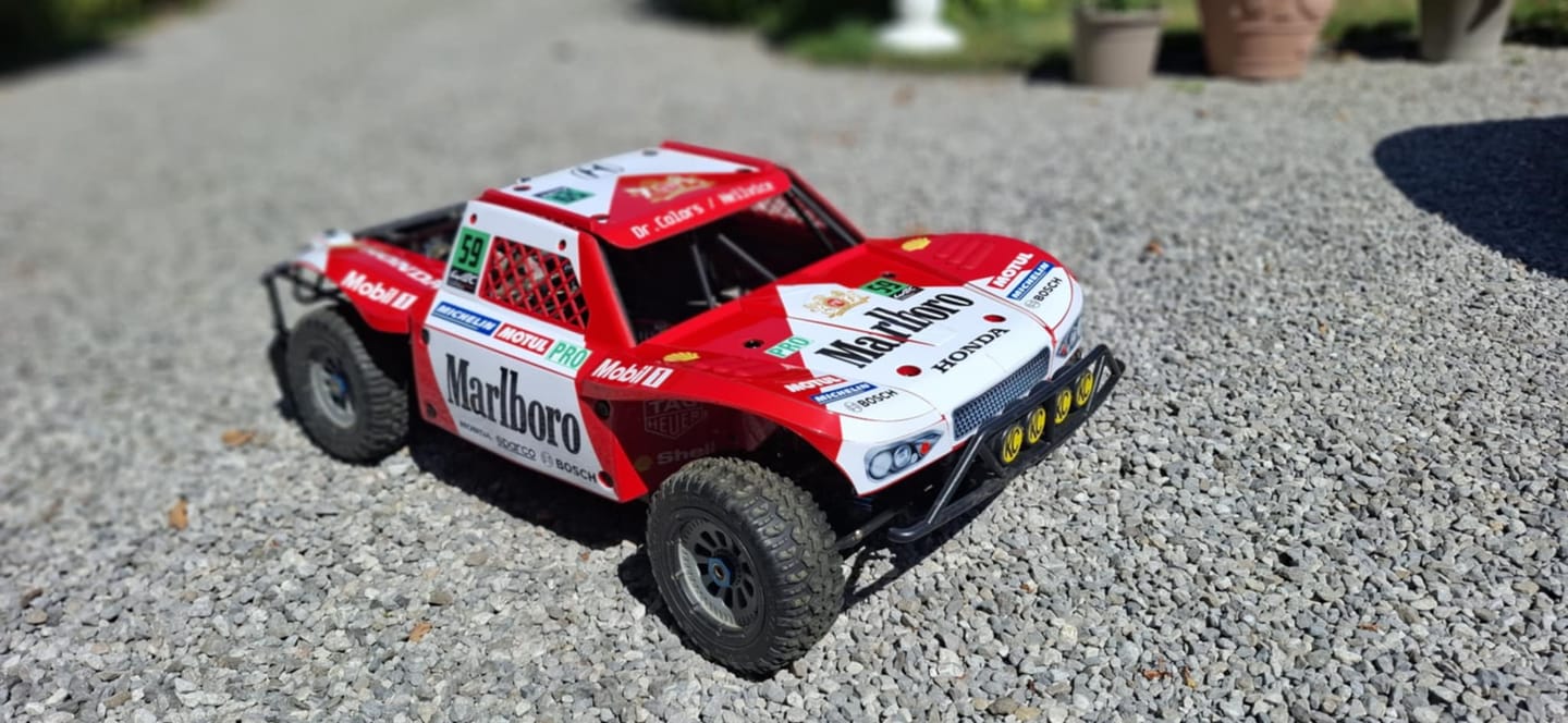 Customer photo review of 30DEGREE NORTH 5T / LOSI 5T 2.0 - "BASHER-HOOLIGAN2" BODY WRAP