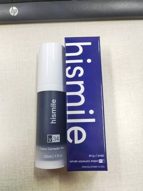 Customer photo review of V34 Teeth Whitening Serum - (IMPORTED)
