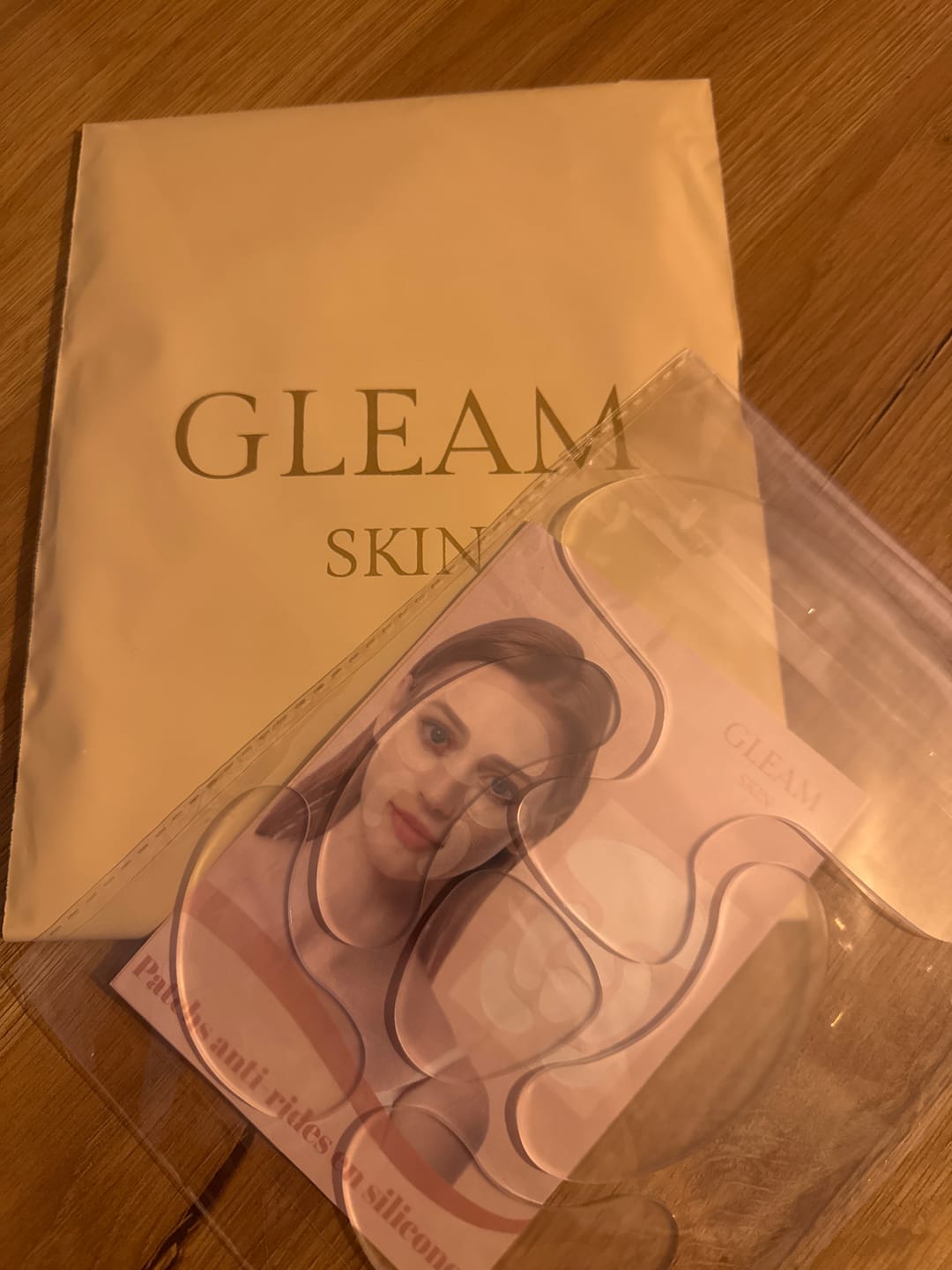 Customer photo review of Patchs Visage Anti-Rides Réutilisables