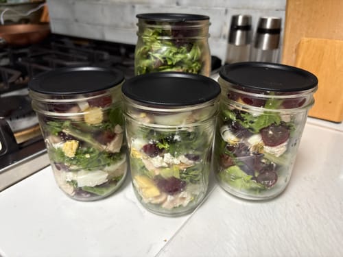 Customer photo review of Mason Genie® Vacuum Sealer Kit