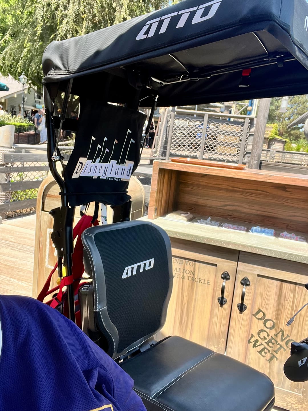 Customer photo review of ATTO Sun & Rain Foldable Canopy