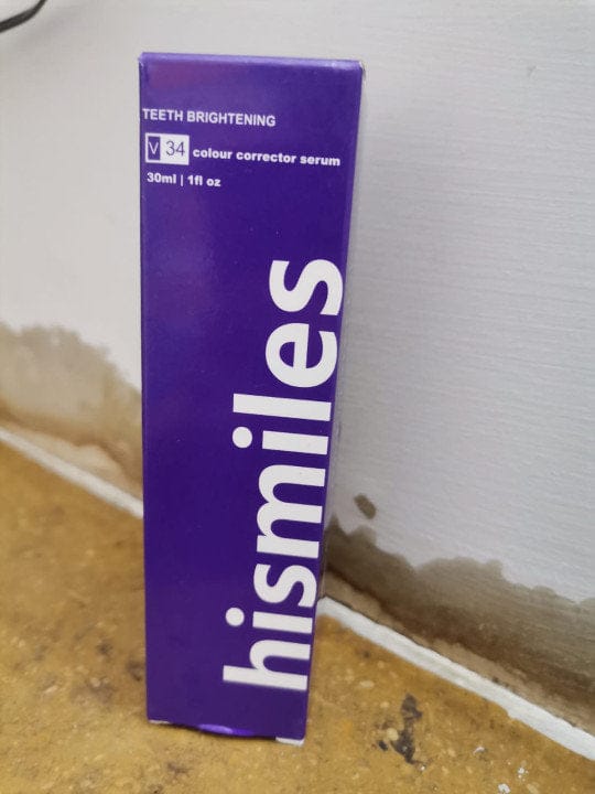 Customer photo review of V34 Teeth Whitening Serum - (IMPORTED)