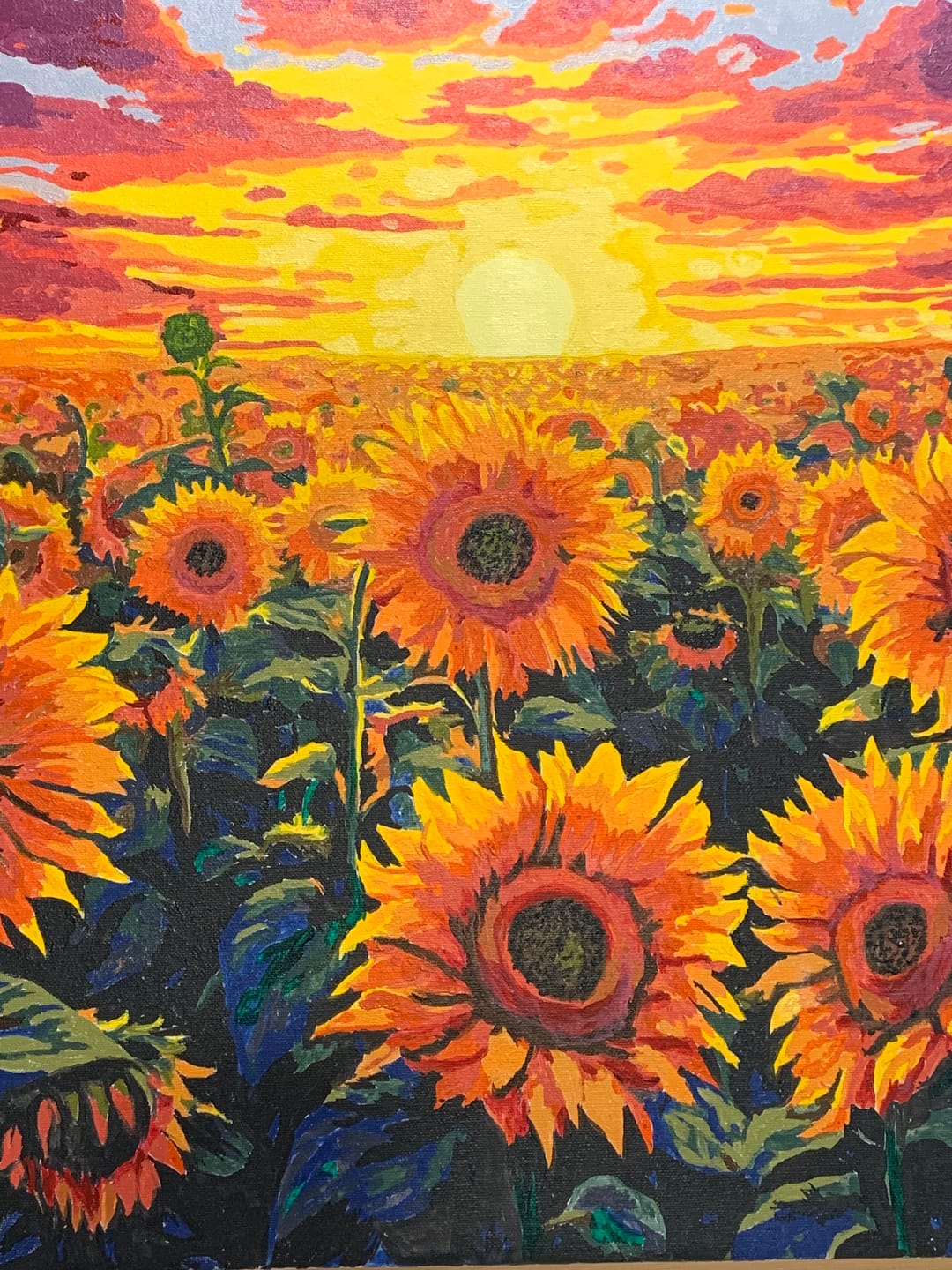 Customer photo review of Sunflower Dusk