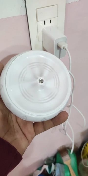 Customer photo review of Portable Turbine Ultrasonic Washing Machine - (IMPORTED)