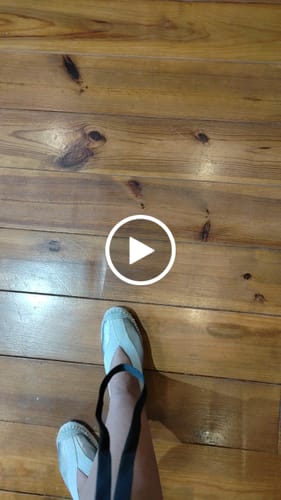 Reseña con vídeo de un cliente sobre Alpargata Lara Bronce
