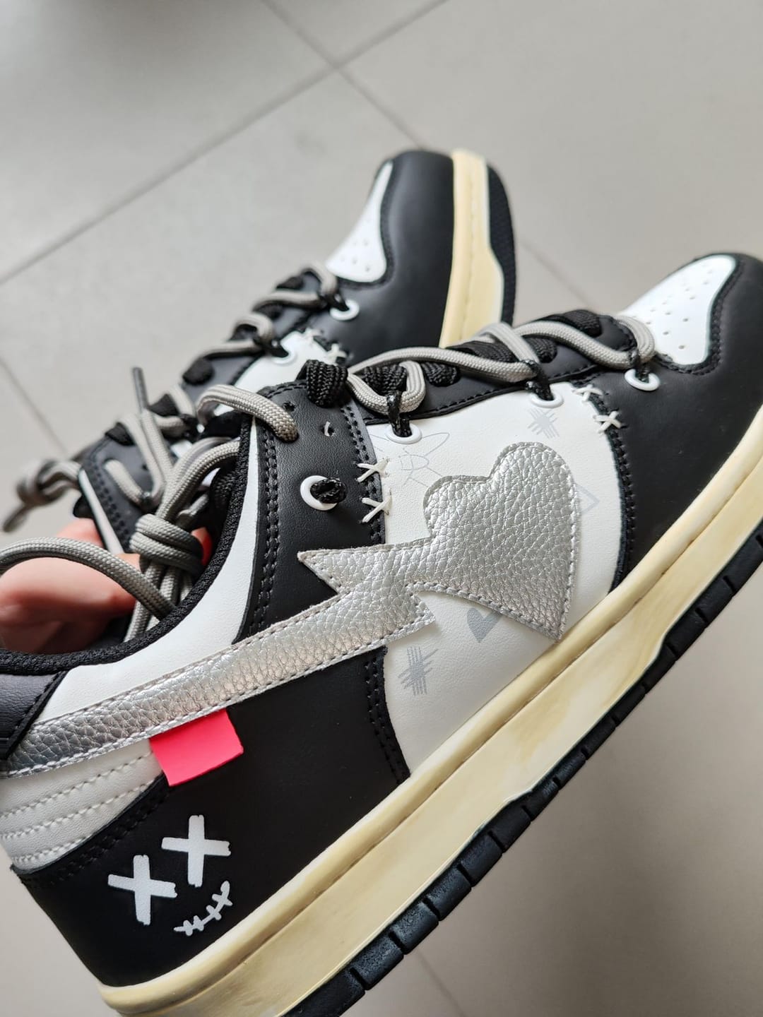 Customer photo review of Thesupermade High Street Love Sneakers --1424