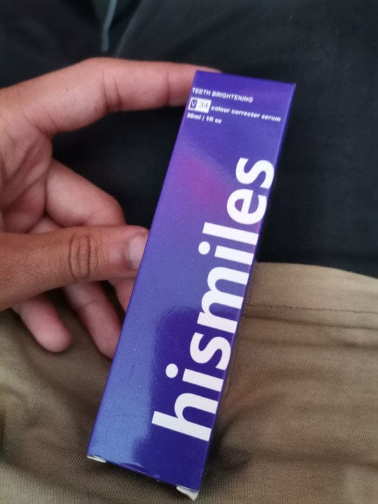 Customer photo review of V34 Teeth Whitening Serum - (IMPORTED)