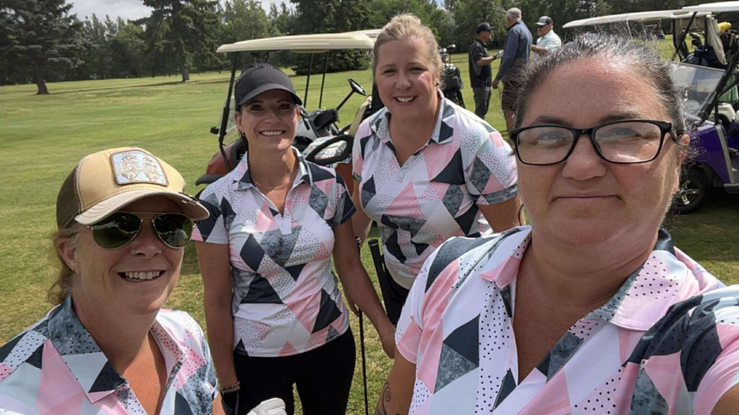 Customer photo review of Birdie Dropper Women's Golf Polo