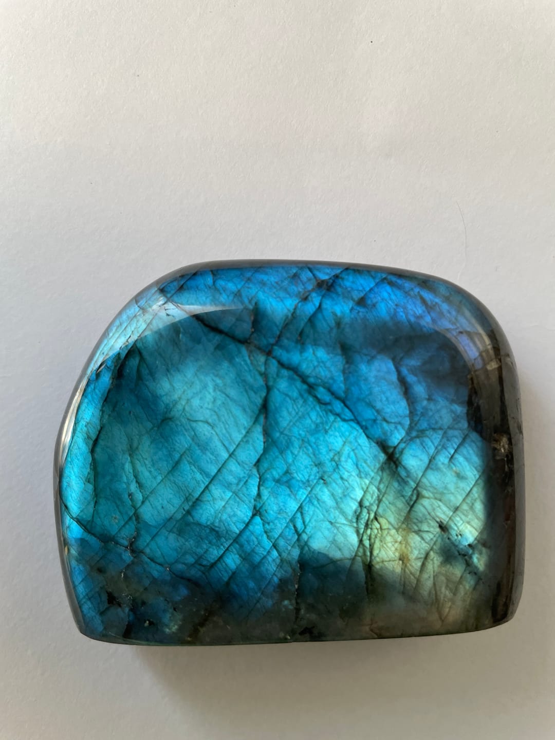 Customer photo review of Labradorite Bleue Flash, Forme libre