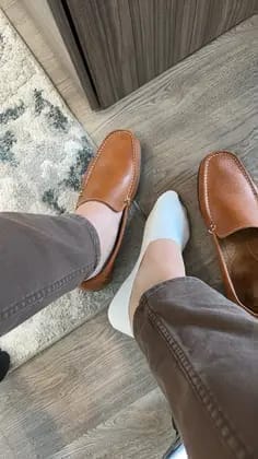 Customer photo review of PREMIUM IMPORTED PLAIN NO-SHOW SOCKS