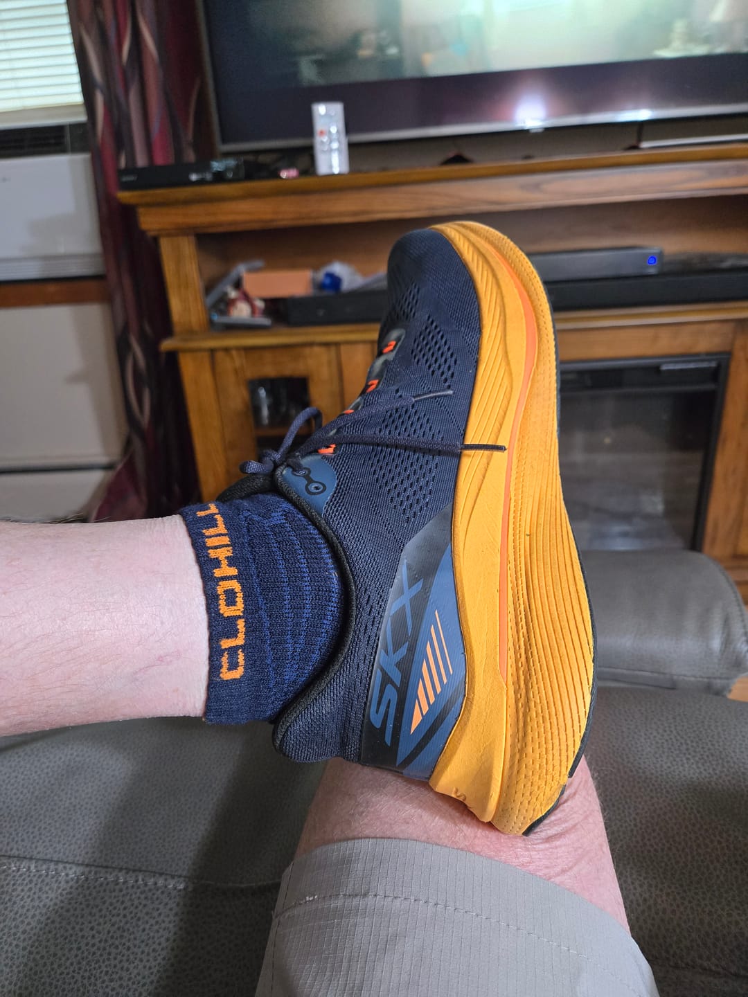 Customer photo review of Ankle Socks 4 Pack