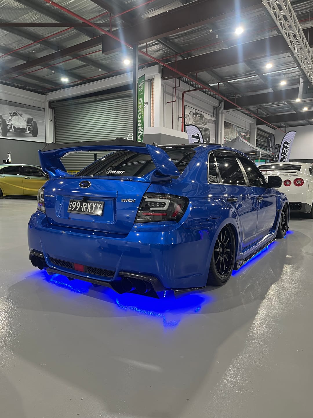 Customer photo review of ELGlow® Universal Car Underglow Kit