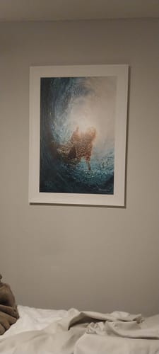 Customer photo review of Hand of God Painting