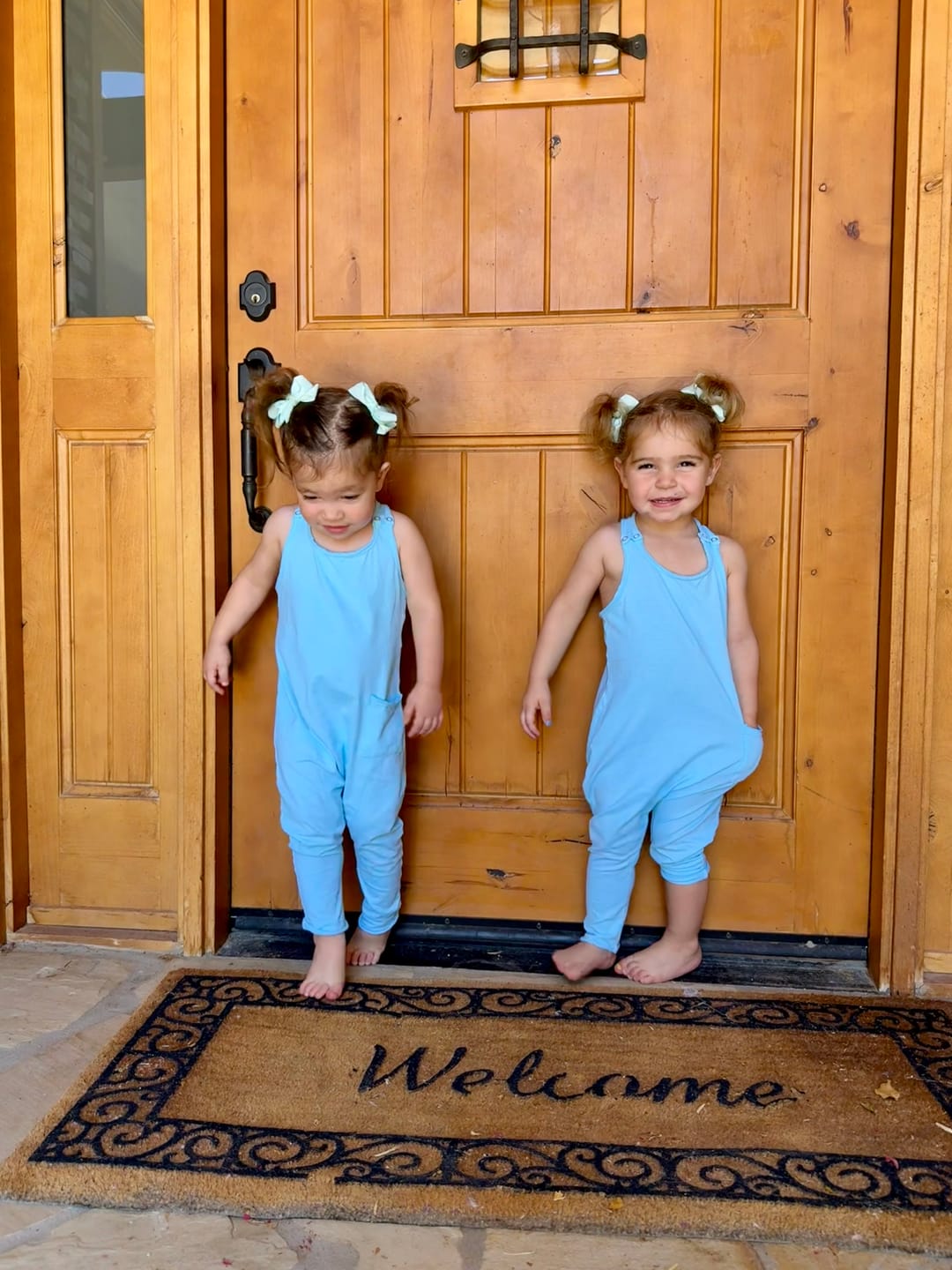 Customer photo review of Romper Aqua
