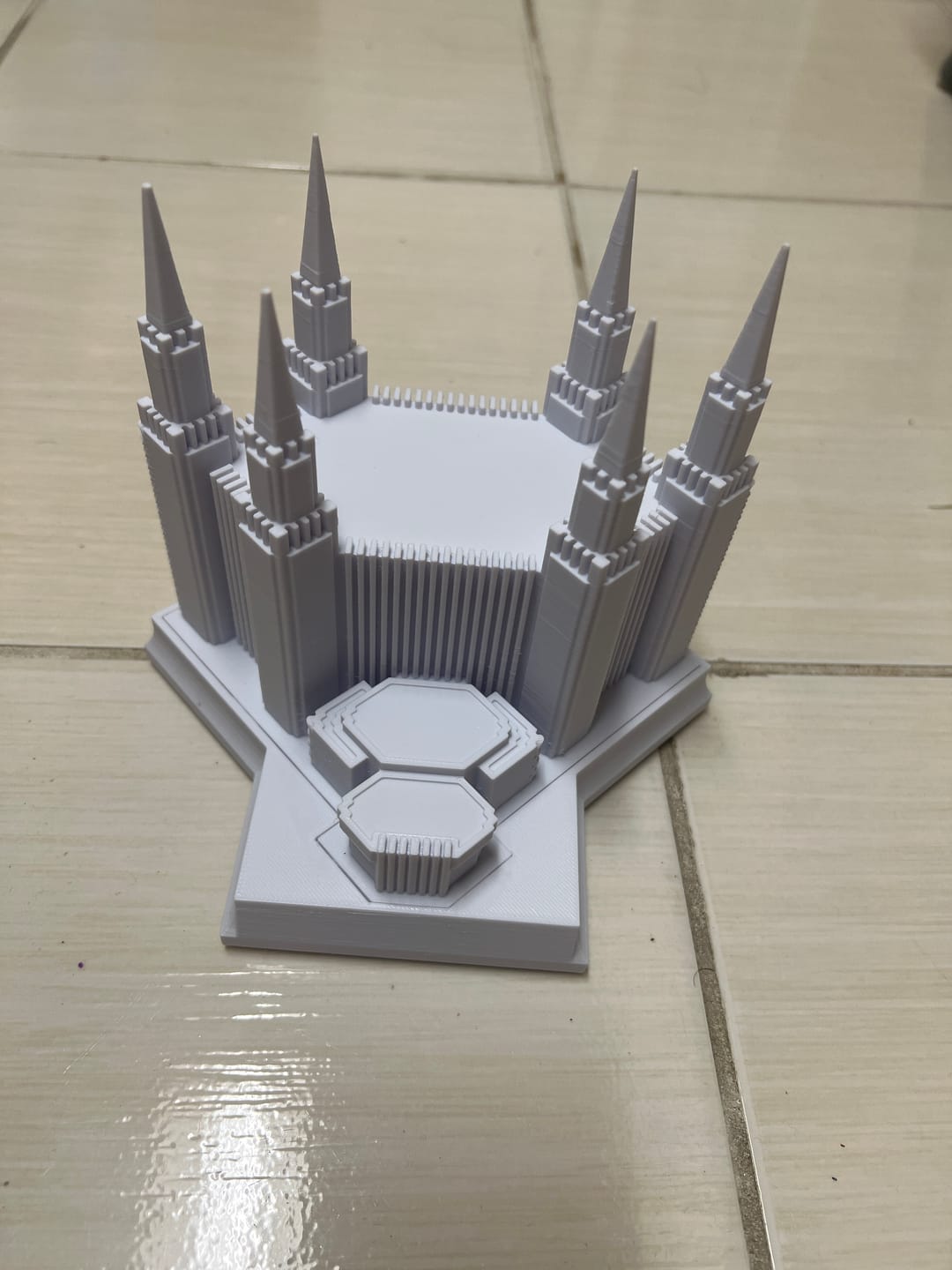 Customer photo review of Washington DC Temple Music Light