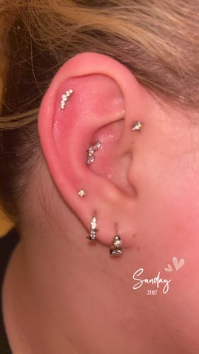 Customer photo review of Twinkle Star huggies silver