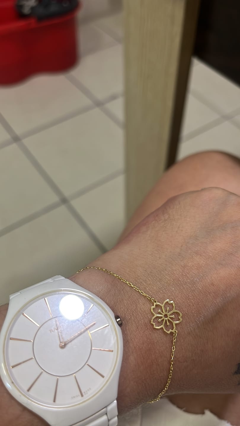 Customer photo review of Kiraz Çiçeği (Sakura) Bileklik