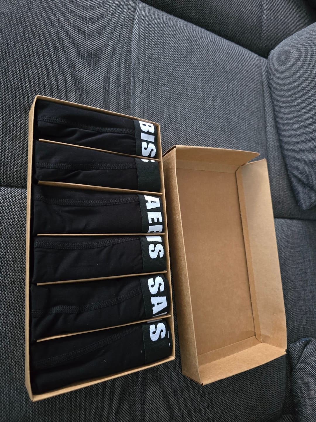 Customer photo review of Herren Boxershorts aus Baumwolle schwarz by SAEBIS®