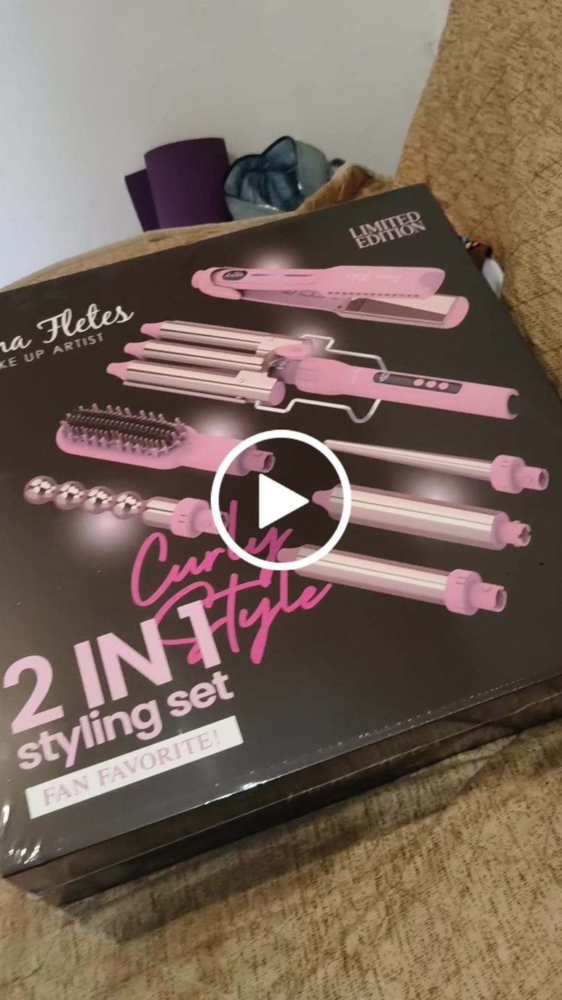 Customer video review of Ferro 6 en 1 Diana Fletes light pink Titanium Galvanizado