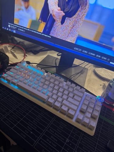 Customer photo review of RGB Gaming Mechanical Keyboard - Lot Imported