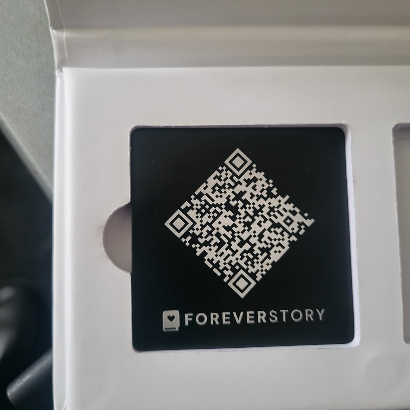 Customer photo review of Forever Story Medallion