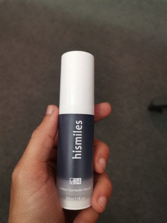 Customer photo review of V34 Teeth Whitening Serum - (IMPORTED)