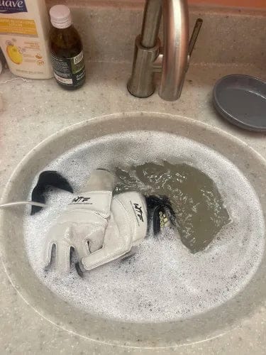 Customer photo review of Portable Turbine Ultrasonic Washing Machine - (IMPORTED)