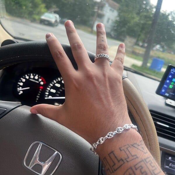 Customer photo review of Miami Cuban Link
