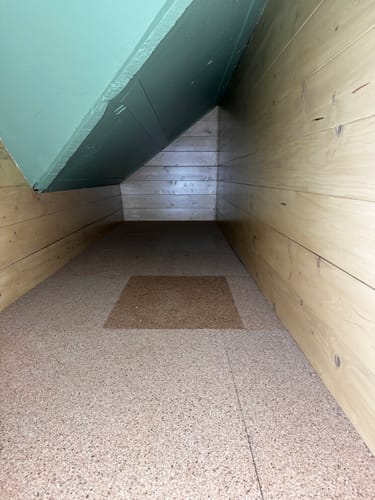 Customer photo review of 1/2" (12mm) Cork Underlayment Sheets