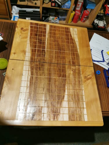 Customer photo review of Invisible Brass Barrel Hinge - Hinged Design in 3 Sizes