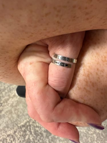 Customer photo review of I F♡cking Need You Ring