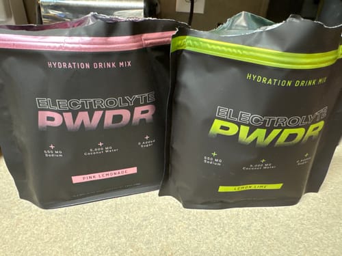 Customer photo review of ELECTROLYTE PWDR