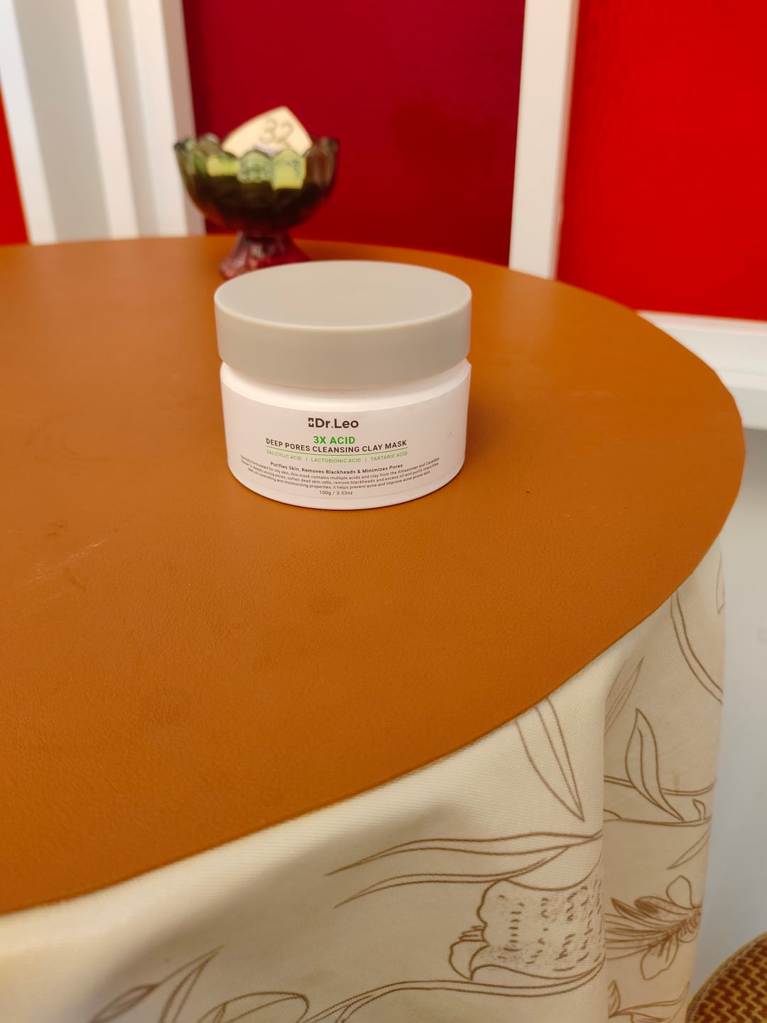 Customer photo review of Mascarilla de Arcilla con 3 Ácidos para Limpieza Profunda de Poros