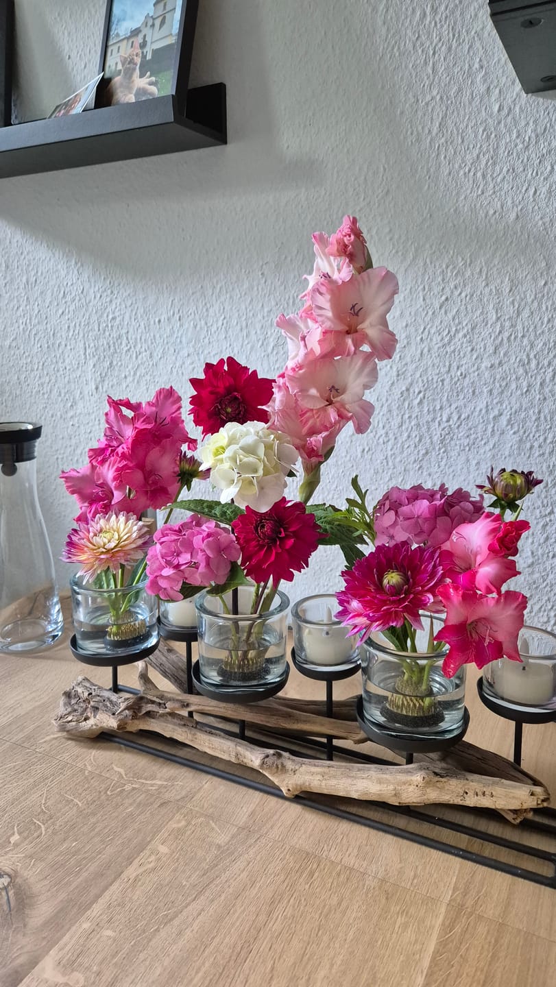 Customer photo review of Kenzan 34 mm Flower Frog