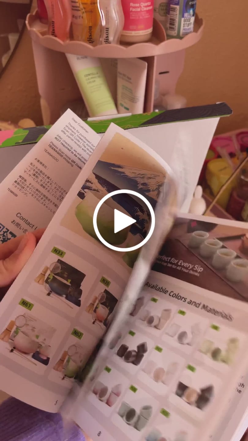Customer video review of Matcha Set-Beginner Sakure Purple