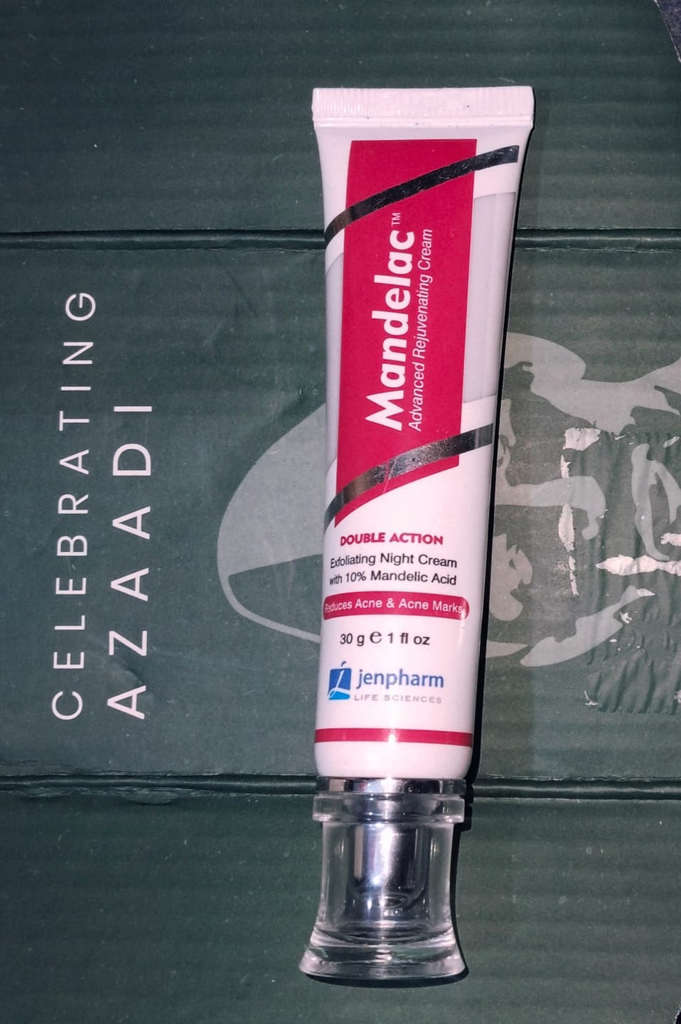 Customer photo review of MandelAC Cream