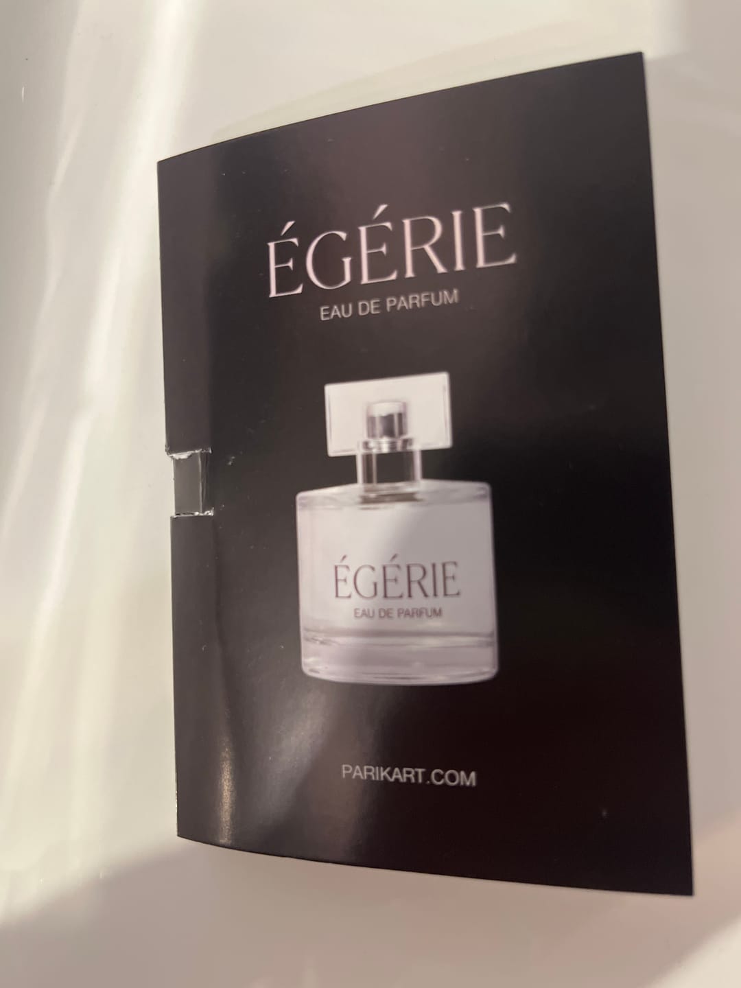 Customer photo review of L'Eau de parfum Égérie - 50 sprays format découverte - checkout