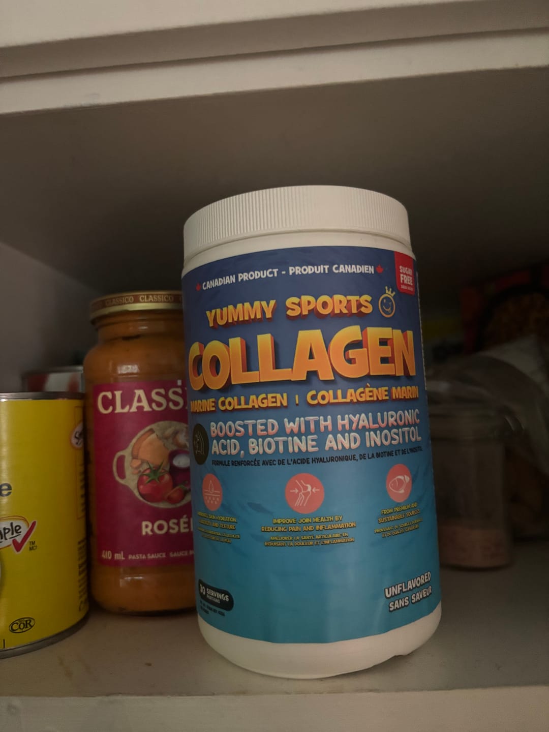 Customer photo review of Yummy Sports - Collagène marin + 435g