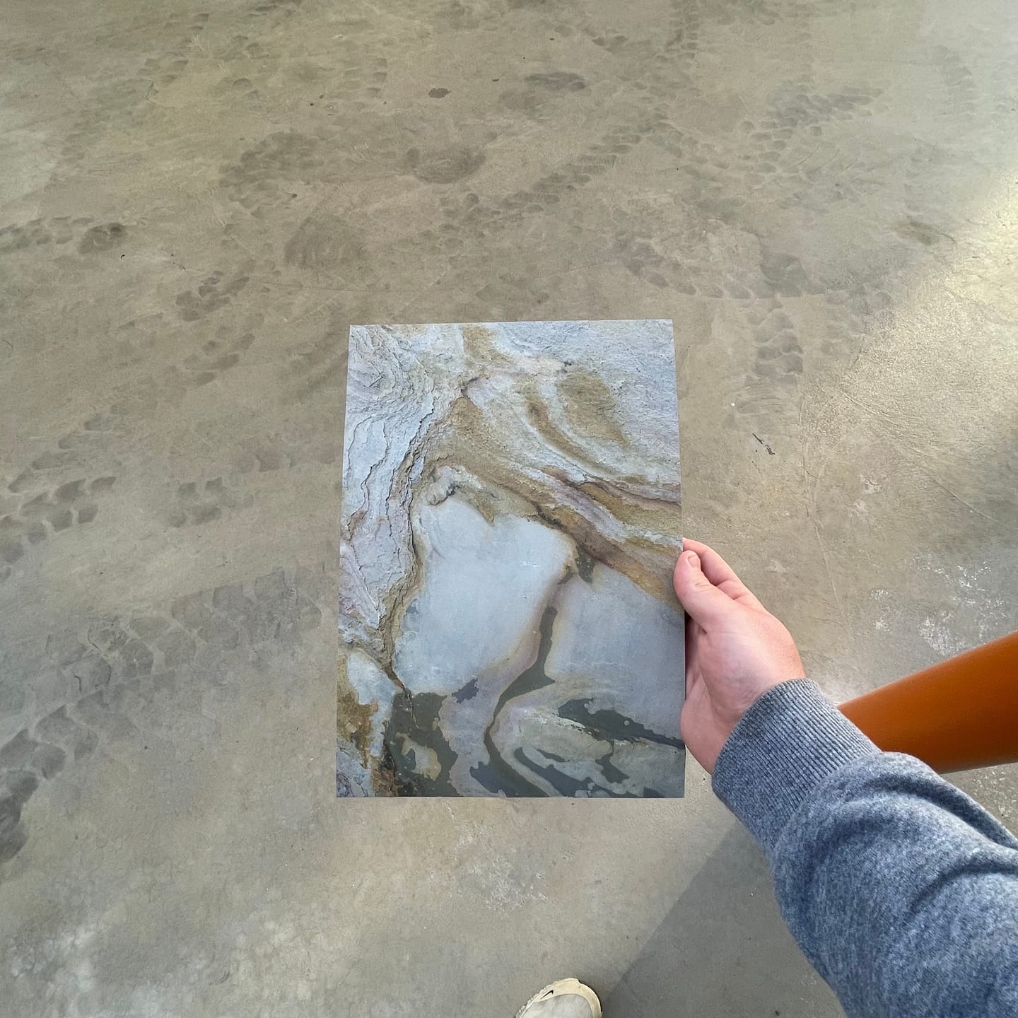 Customer photo review of VeloStone™ Indian Autumn Flexible Natural Stone Wall Panel