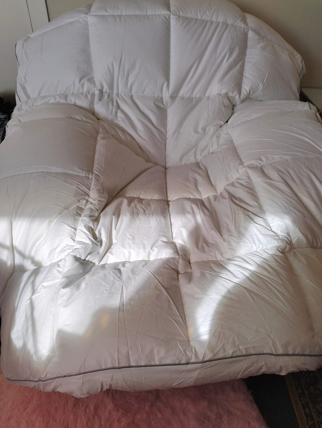 Customer photo review of Muscle Mat Luxury Mattress Topper