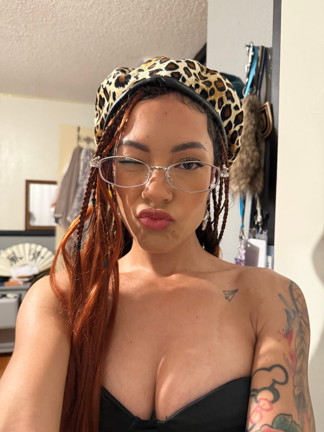 Customer photo review of Ottilie Eyeglasses