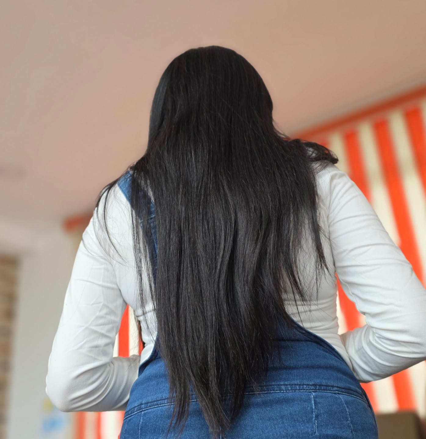 Customer photo review of 🔥 Caja Rosa de Reconstrucción Capilar y Anti-Frizz