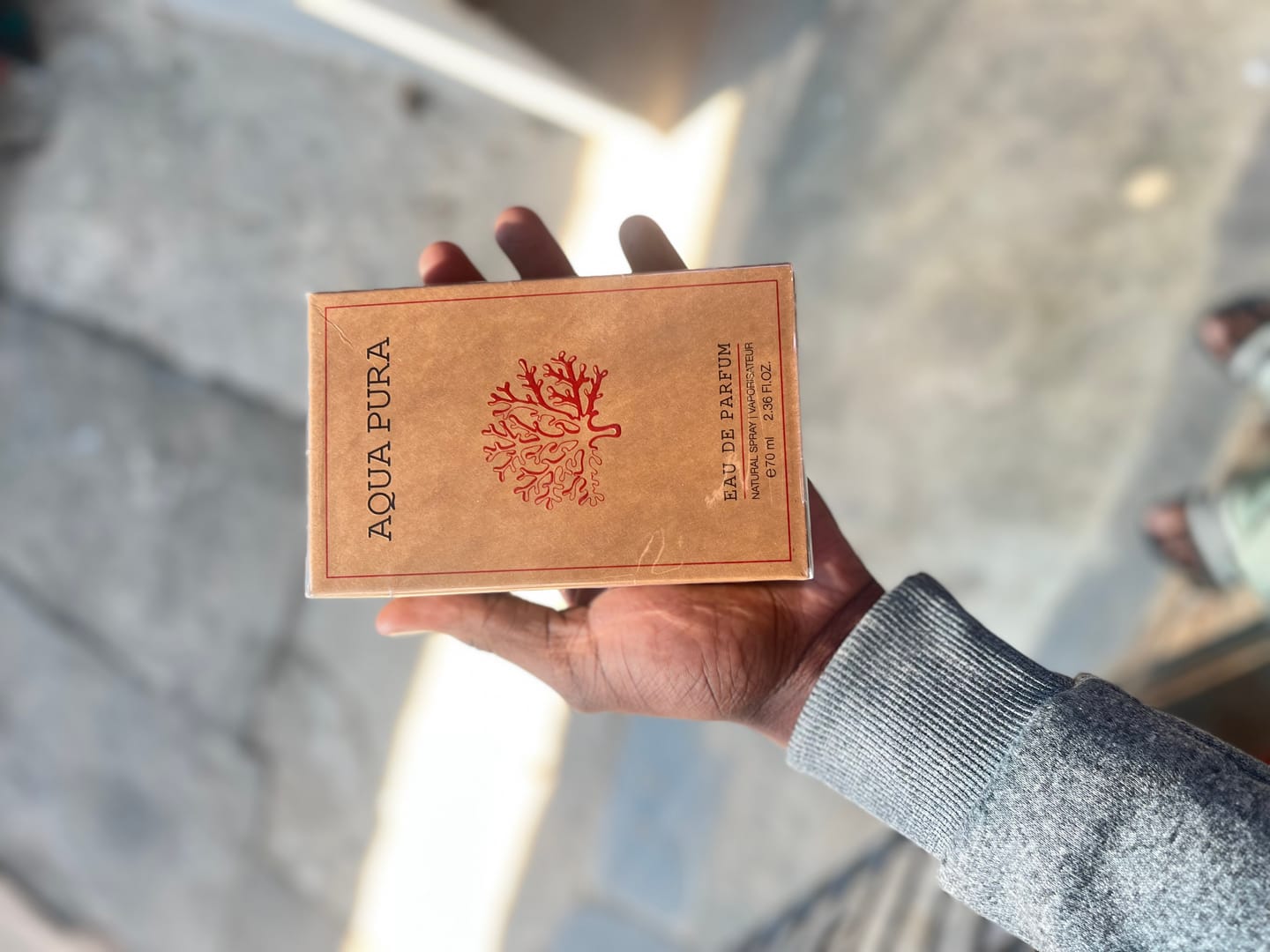 Customer photo review of Aqua Pura EDP 70 ml