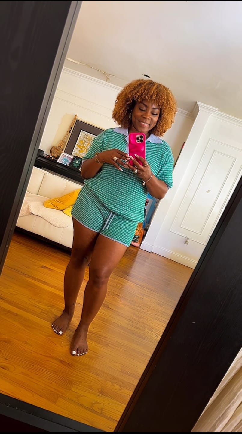 Customer photo review of "MINT CONDITION" SHORTS SET